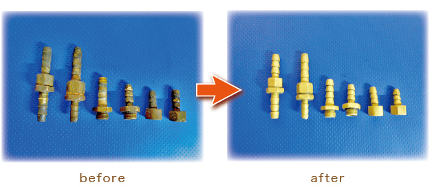 一嘉彩工　サンドブラスト