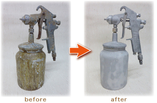 一嘉彩工　サンドブラスト